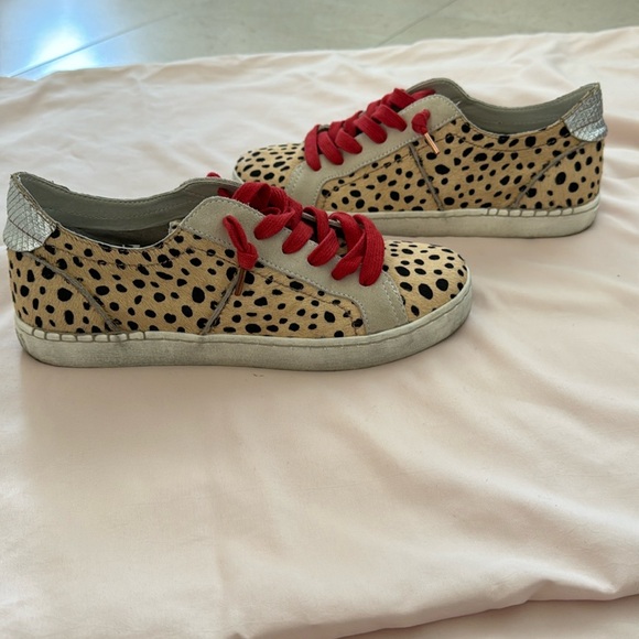 Dolce Vita Shoes - Women’s Dolce Vita leopard calf hair sneakers